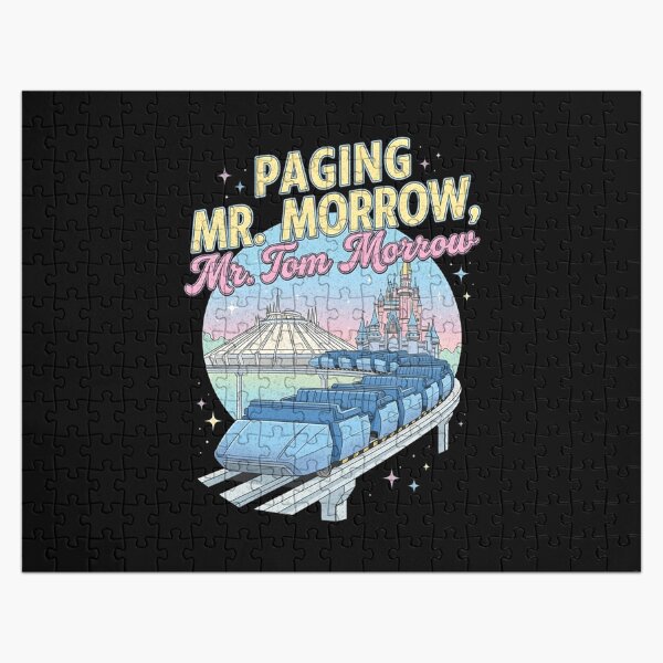 Item preview, Paging Mr Tomorrow Retro Monorail designed and sold by NoirLuxeStudio.