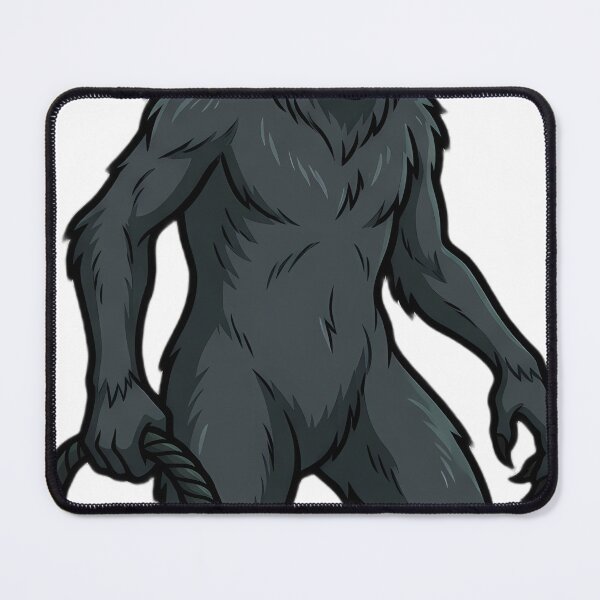 Item preview, Krampus Horned Yuletide Guardian with a Dark Woven Basket — Dark Christmas Folklore designed and sold by IllumeInk.