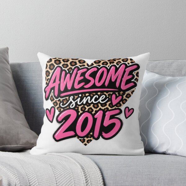 Item preview, Awesome Since 2015 Birth Year Celebration Birthday Gift designed and sold by drawwiika+44.
