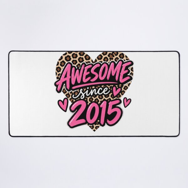 Item preview, Awesome Since 2015 Birth Year Celebration Birthday Gift designed and sold by drawwiika+44.