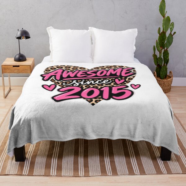 Item preview, Awesome Since 2015 Birth Year Celebration Birthday Gift designed and sold by drawwiika+44.