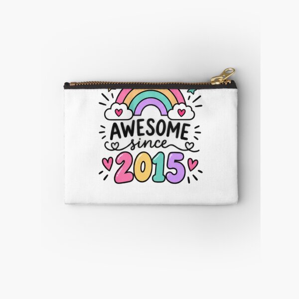 Item preview, Awesome Since 2015 Kids Birthday Born Year Ninth Birthday Gift designed and sold by drawwiika+44.
