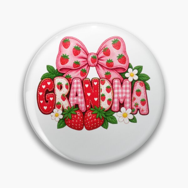 Item preview, Grandma Sweet Strawberry Family Grandmother Gift designed and sold by drawwiika+44.