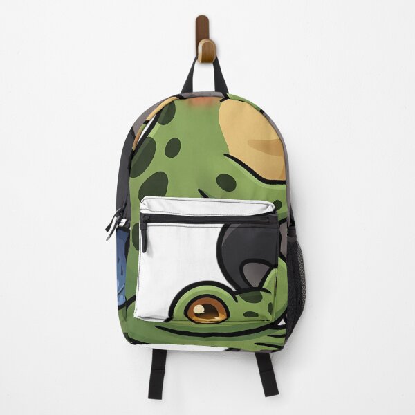 Item preview, Cute Leopard Frog Hugging Charcoal Burner Mushroom with a Little Mushroom Beetle designed and sold by pumsquare.