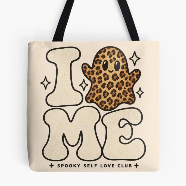 Item preview, I Love Me Leopard Ghost Spooky Self designed and sold by Yellowriversss.