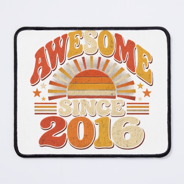 Item preview, Awesome Since 2016 Birth Year Birthday Kids designed and sold by drawwiika+44.
