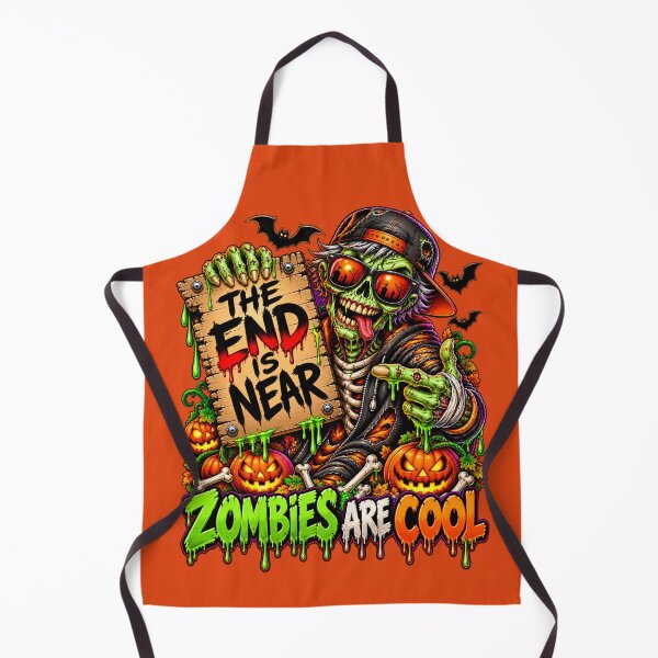 Item preview, The End Is Near Zombies Are Cool designed and sold by Grandman Goods.