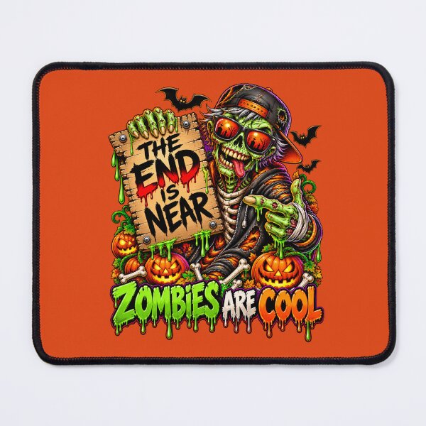 Item preview, The End Is Near Zombies Are Cool designed and sold by Grandman Goods.