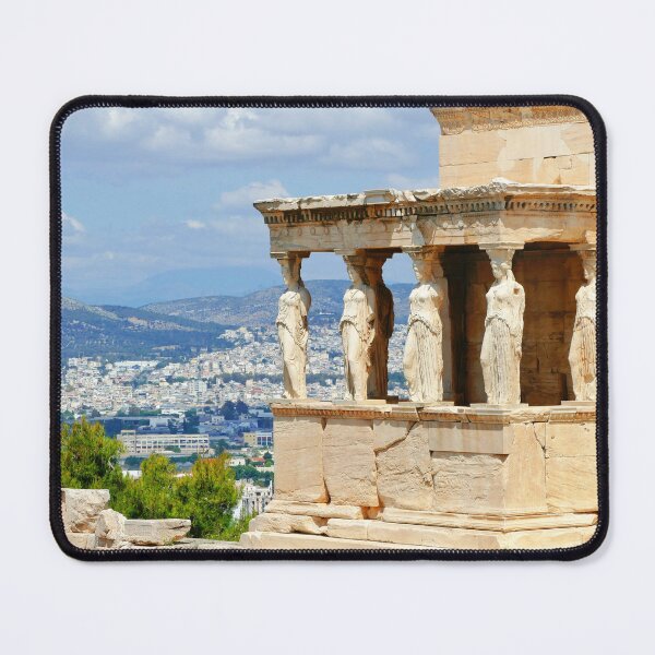 Item preview, Erechtheion Ancient Greek Temple Overlooking Athens designed and sold by jaynerushton.