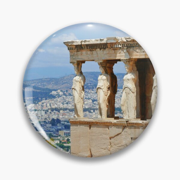 Item preview, Erechtheion Ancient Greek Temple Overlooking Athens designed and sold by jaynerushton.