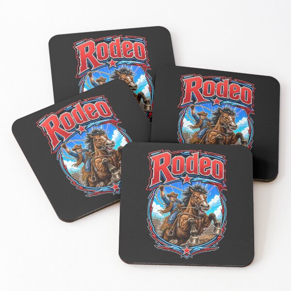 Item preview, Rodeo Cowboy Bucking Horse – Wild West Western Riding Art designed and sold by WLHmedia.com .