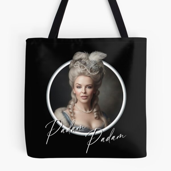 Item preview, Padam Padam Marie Antoinette Pop Culture Queen Retro Typography Graphic designed and sold by RahniNM.