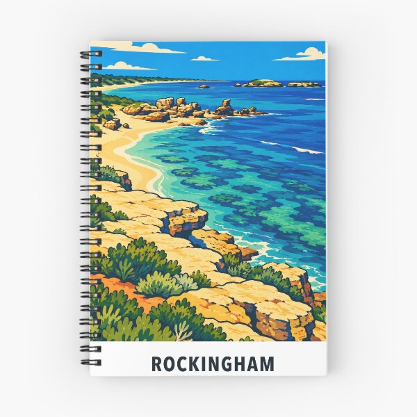 Item preview, Rockingham Cape Peron Limestone Coast designed and sold by Print My Town.