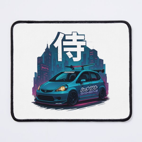 Artikelvorschau, Samurai Jazz-inspiriertes Design für Honda Jazz Fit GD-Fans entworfen und verkauft von Panzer-Deer.