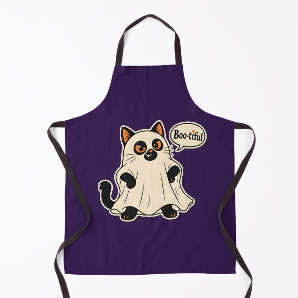 Item preview, Meowloween Ghost Cat Funny Halloween Gift designed and sold by Glitchart66.