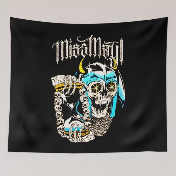 Item preview, Metalcore And Typography Yellow Horns designed and sold by nerdyygraphic.