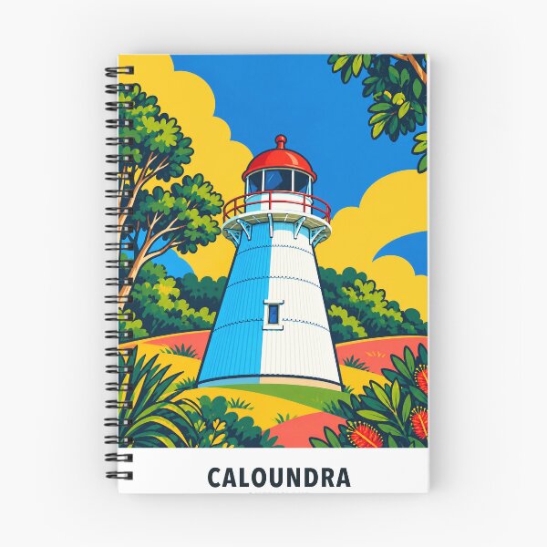 Item preview, Caloundra Old Lighthouse and Hilltop Gardens designed and sold by Print My Town.