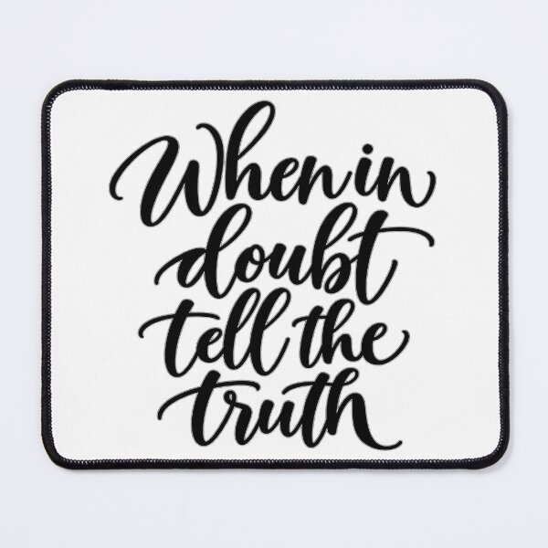 Item preview, When Uncertainty Speaks designed and sold by Quote Gallery.