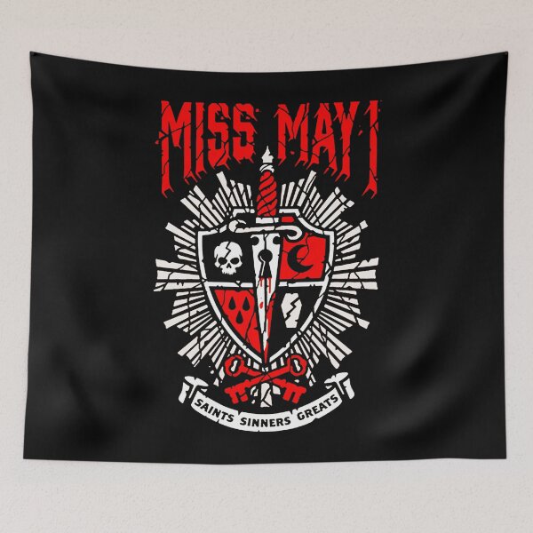 Item preview, Metalcore Band Red Typography Band designed and sold by nerdyygraphic.