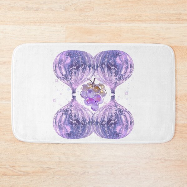 Item preview, ​Lavender Crystal Fruits & Grapes Aesthetic Art designed and sold by MinimalAurashop.