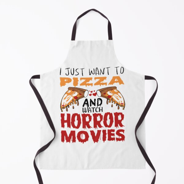 Item preview, I Just Want to Eat Pizza and Watch Horror Movies Relaxed Night Design designed and sold by Nursera.
