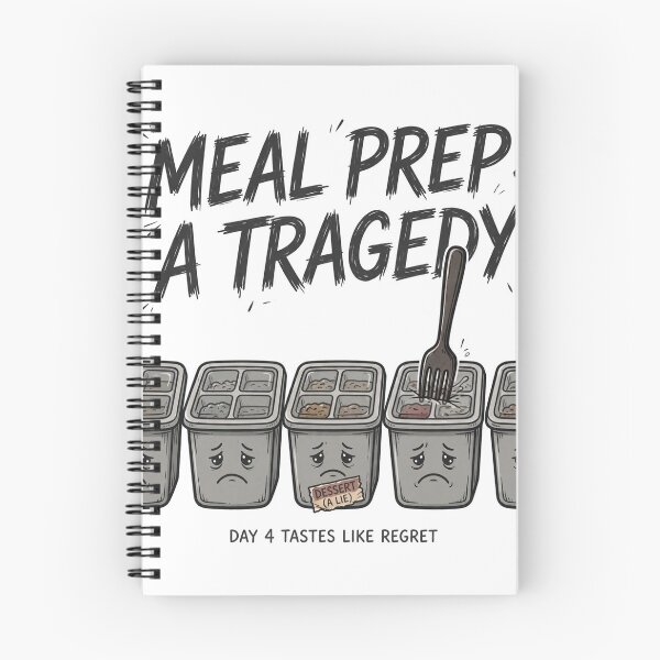 Item preview, Meal Prep A Tragedy Funny Shirt designed and sold by Hearth & Hue.
