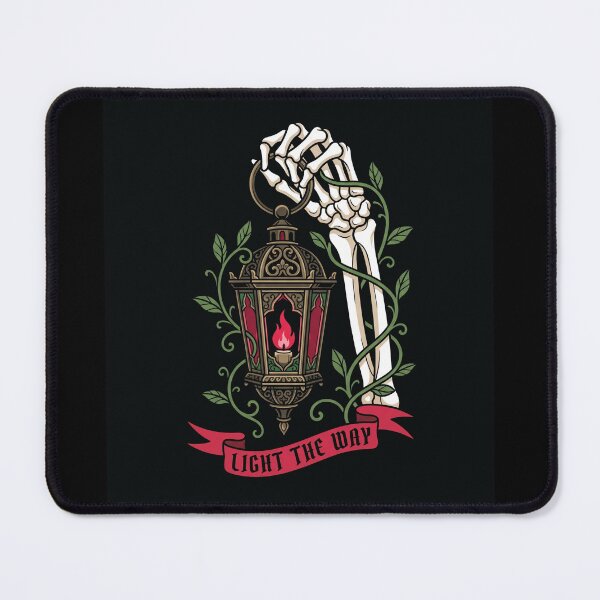 Item preview, Light the Way Skeleton Hand Lantern Art designed and sold by digizonebydas.