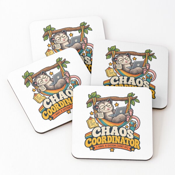 Item preview, Chaos Coordinator Funny Possum – I Have a System Sort Of Retro Design designed and sold by HSE1.