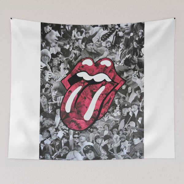 Item preview, Vintage Lips Cute Bands Poster designed and sold by yumnedolesa1.