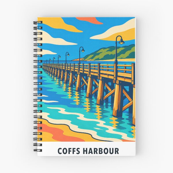 Item preview, Coffs Harbour Historic Timber Jetty designed and sold by Print My Town.