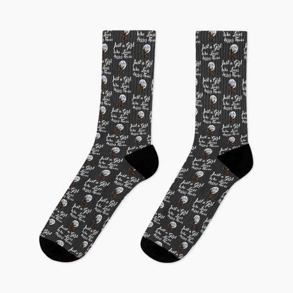 Item preview, Just a Girl Who Loves Horror Movies - Fun and Spooky Design for Fans designed and sold by Nursera.