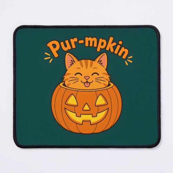 Item preview, Pur-mpkin Cat Pumpkin Funny Halloween Design designed and sold by Glitchart66.