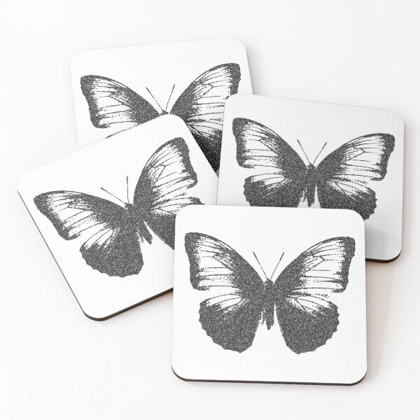 Item preview, Butterfly Nature Decor Aesthetic Y2K Retro Vintage designed and sold by The Turquoise Brush.