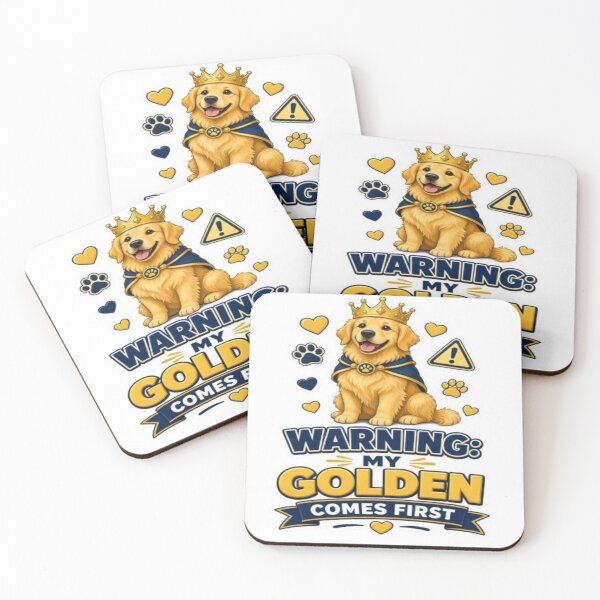 Item preview, Golden Retriever Comes First designed and sold by ClaussShop.