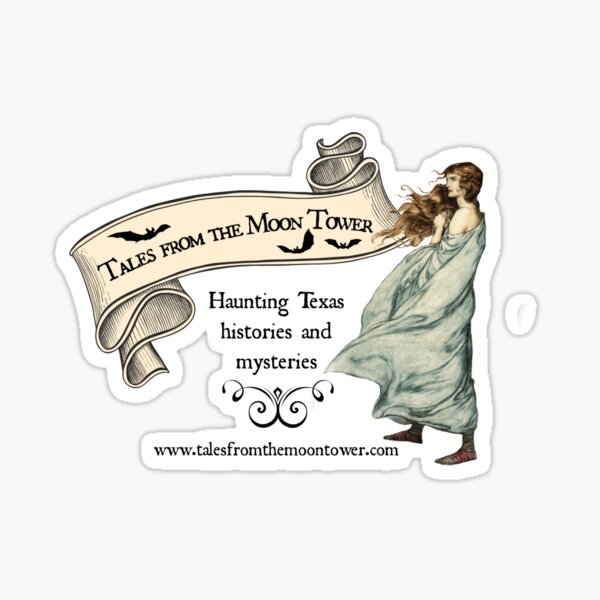 Tales from the Moon Tower Woman in White  Sticker