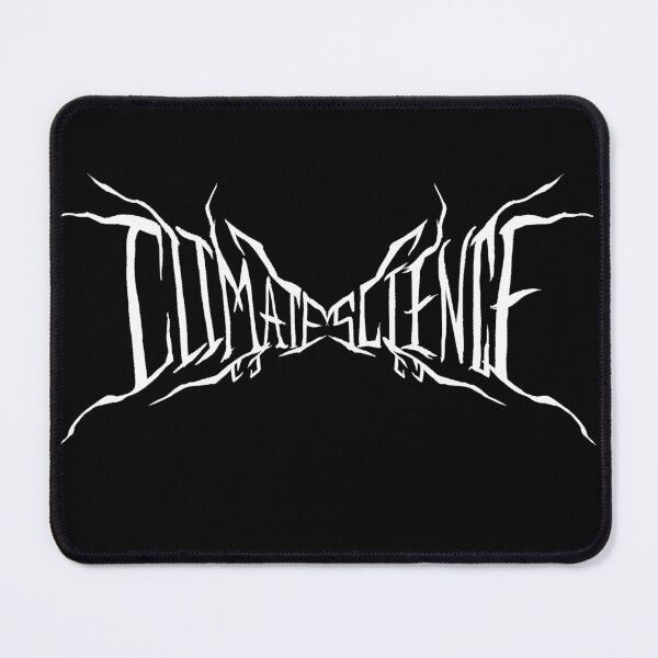 Item preview, Climate Science Cyber Sigil Punk Logo - White Version for Black Background designed and sold by catblip.