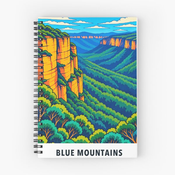 Item preview, Blue Mountains Grose Valley Sandstone Escarpments designed and sold by Print My Town.
