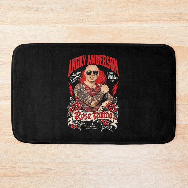 Item preview, Angry Anderson Rose Tattoo, Aussie Rock Legend Memorial designed and sold by mesmary.