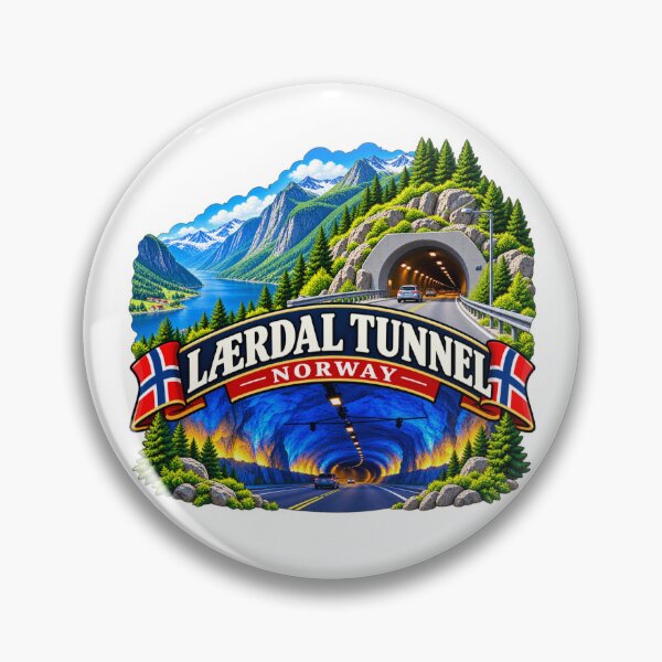 Item preview, Lærdal Tunnel, Norway - Blue Cavern Norwegian Fjord designed and sold by Myra365Art.