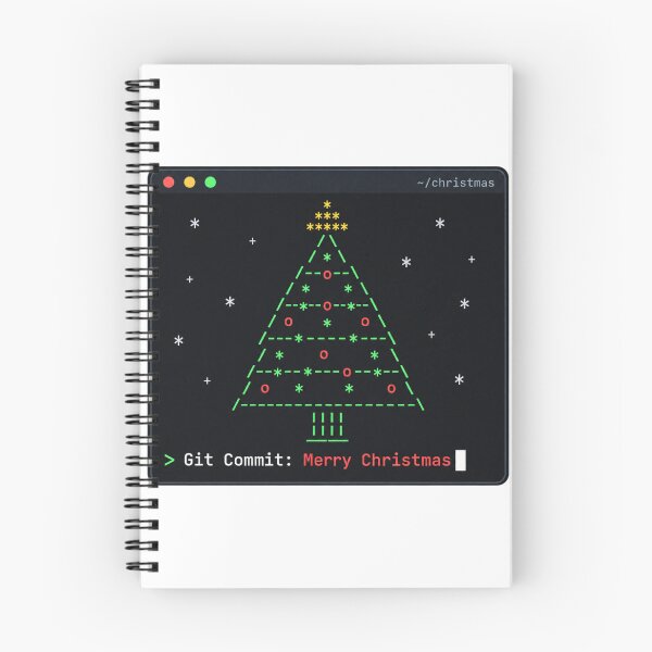 Artikelvorschau, Git Commit Merry Christmas Code entworfen und verkauft von CoolContent Factory.
