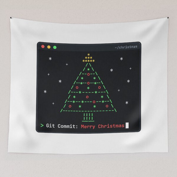 Item preview, Git Commit Feliz Navidad Código designed and sold by CoolContent Factory.