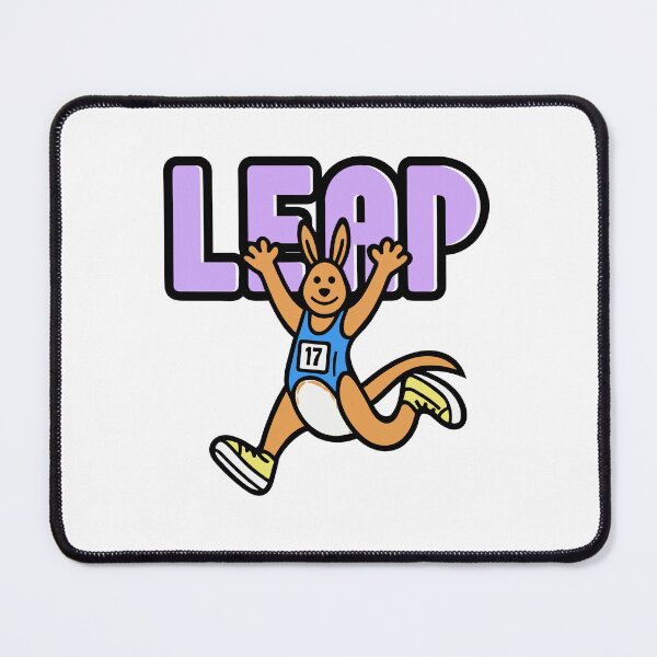 Item preview, Leap - Kangaroo Long Jump Athlete designed and sold by BysonDesigns.