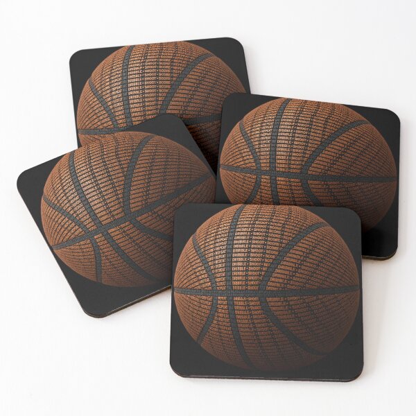 Item preview, Dribble Shoot Score Repeat Basketball – Word Art designed and sold by Jandedan.