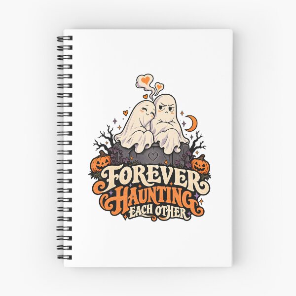 Item preview, Spooky Couple Halloween Shirt – Haunting Each Other designed and sold by TeeVex.