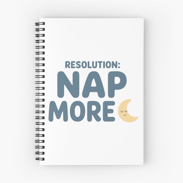 Item preview, Resolution Nap More Design designed and sold by The Vault Shop.
