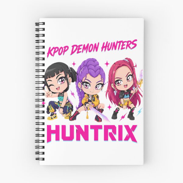 Item preview, Huntrix Chibi Trio Cute Cartoon Characters Artwork designed and sold by Magic Dots.