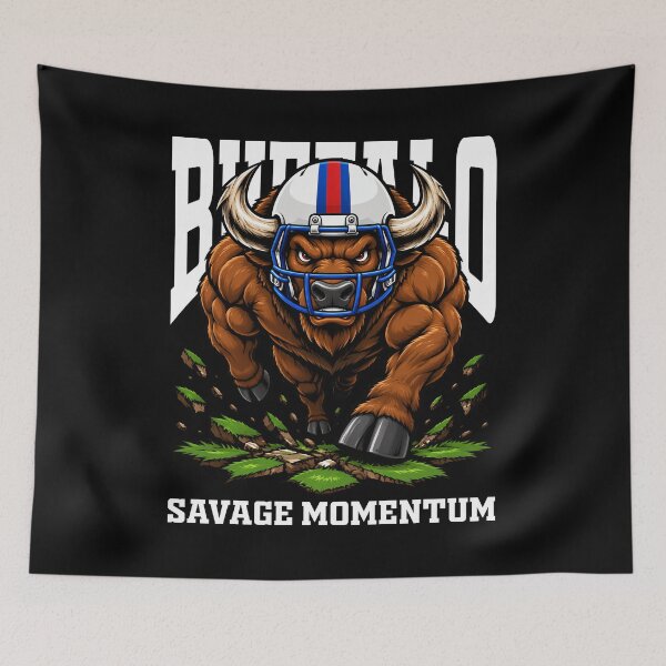 Item preview, BUFFALO SAVAGE MOMENTUM - NY BUFFALO BILLS designed and sold by KEF Custom.