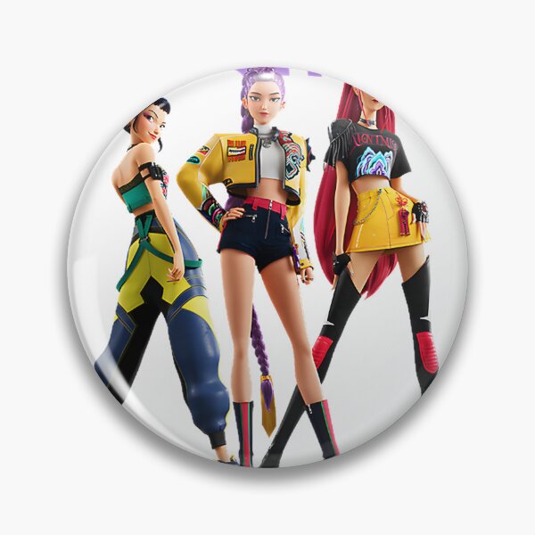 Item preview, KPop Demon Hunters Poster Featuring Huntrix Mira Rumi and Zoey Artwork designed and sold by Magic Dots.
