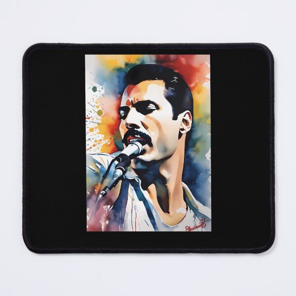Item preview, Singer With Microphone Watercolor designed and sold by alexanermansour.