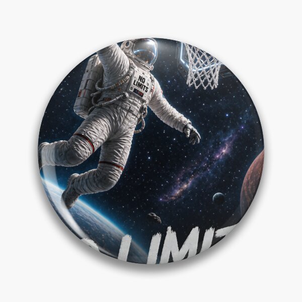 Item preview, No Limits Just Lift Astronaut Basketball – Space Dunk designed and sold by Jandedan.